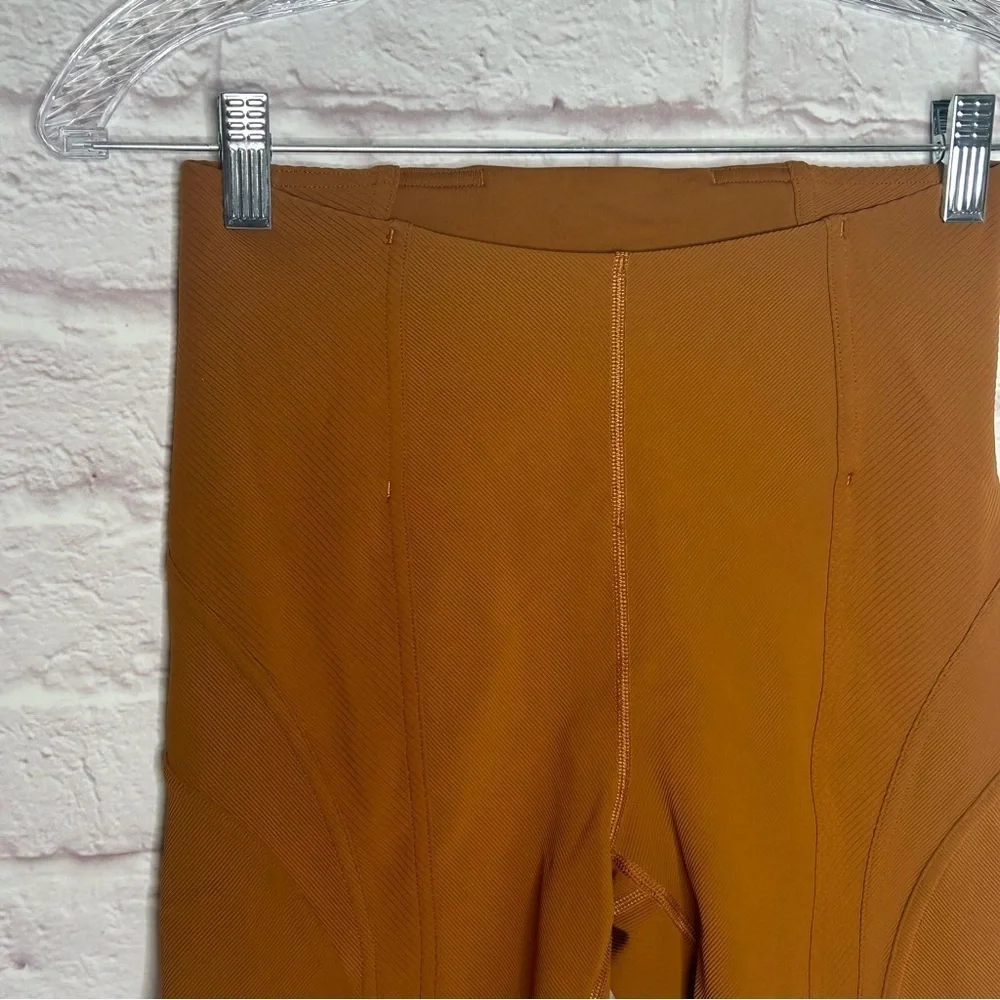 Lululemon Athletica Ribbed High Rise Yoga Shorts